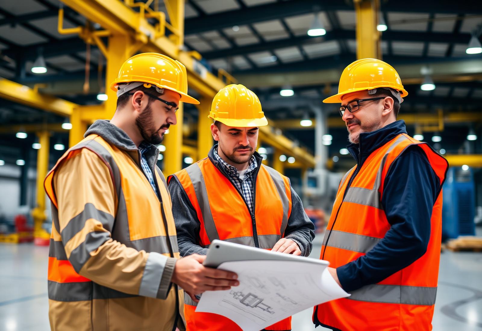 Raynarcorp engineering team on site